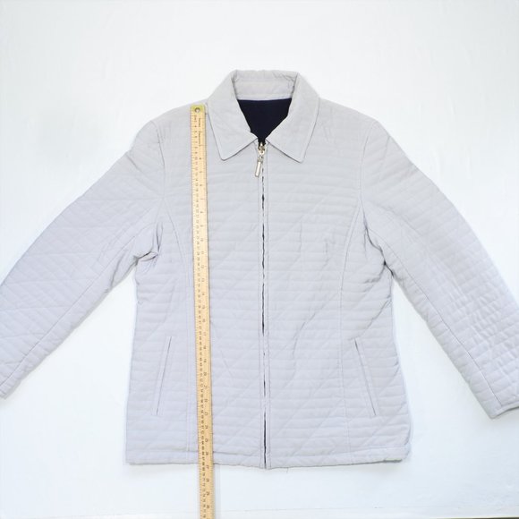 UD Reversible Womens Winter Jacket Size M Utex Design puffy quilted - Picture 11 of 12